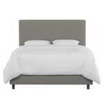 Abbie Bed, Grey Linen, King/Queen/Full/Twin