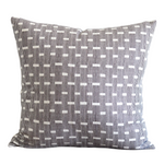 Kari Pillow, Cocoa, 22" x 22"