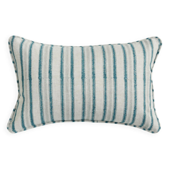 Indira Mineral Linen Cushion, 14" x 22"