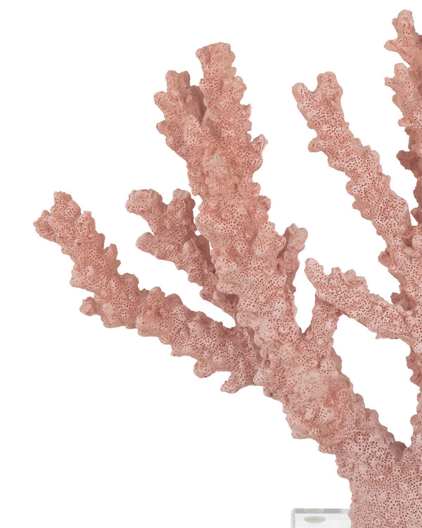 Fire Large Coral, 10"H x 13.25"W x 3.25"D