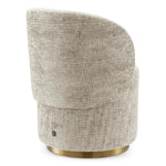 Greer Small Swivel Chair, Creststone Beige