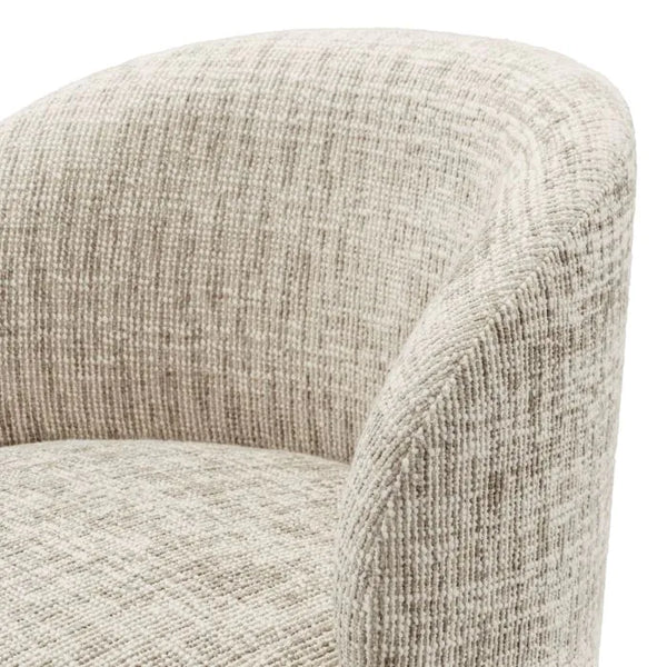 Greer Small Swivel Chair, Creststone Beige