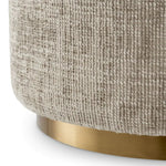 Greer Small Swivel Chair, Creststone Beige