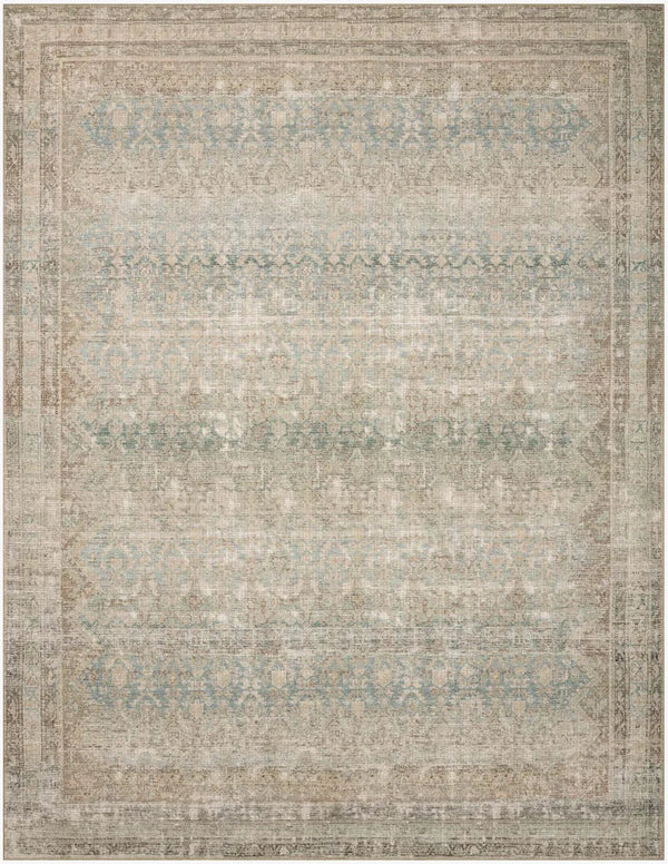 Aubrey Rug, Jade/Natural, AUB-03, Angela Rose x Loloi