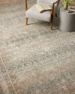 Aubrey Rug, Jade/Natural, AUB-03, Angela Rose x Loloi