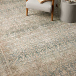 Aubrey Rug, Jade/Natural, AUB-03, Angela Rose x Loloi