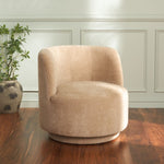 Hayls Swivel Accent Chair, Tan