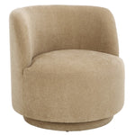 Hayls Swivel Accent Chair, Tan