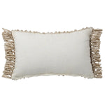 Mellah Angora Lumbar Pillow AGO21, 16" x 24"