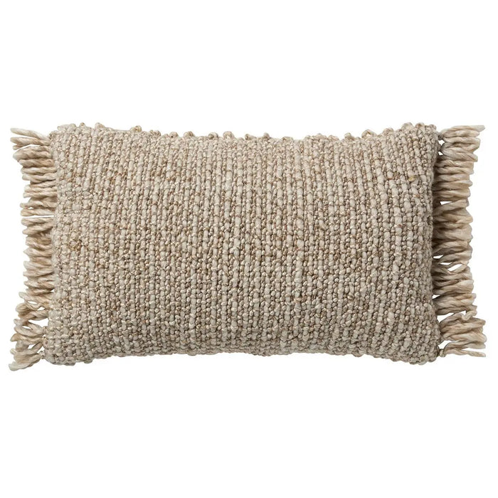 Mellah Angora Lumbar Pillow AGO21, 16" x 24"