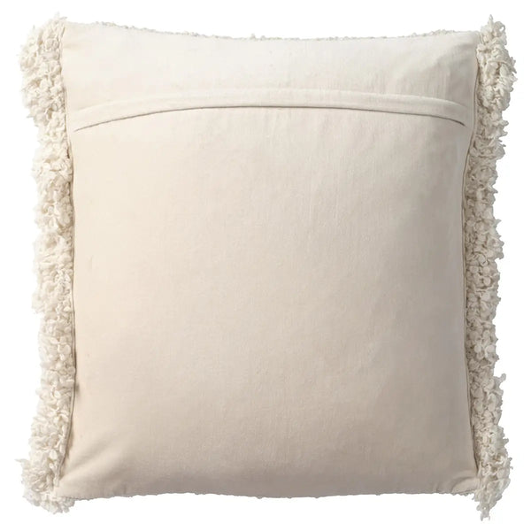 Nisha Angora Pillow AGO25, 26" x 26"