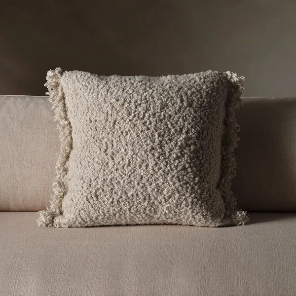 Nisha Angora Pillow AGO25, 26" x 26"