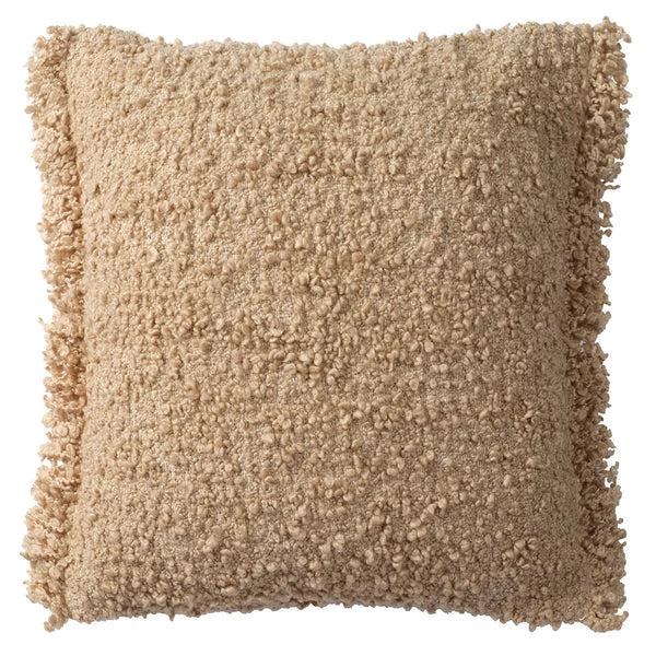 Nisha Angora Pillow AGO26, 20" x 20"