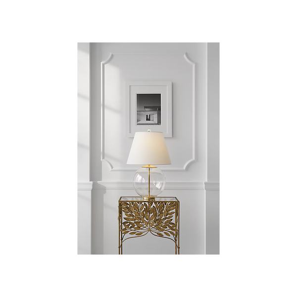 Morton Table Lamp, Clear Glass