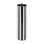 Striped Column Salt or Pepper Mill - Black/White, 9.44"H