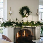 Real Touch Deluxe Norfolk Pine Garland, 96"