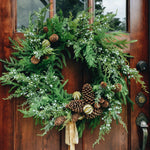 Artificial Pine Cone Branch, 28.5"