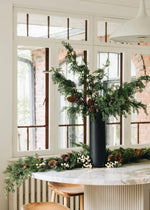 Artificial Pine Cone Branch, 28.5"