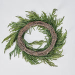Real Touch Norfolk Pine Wreath - 24"