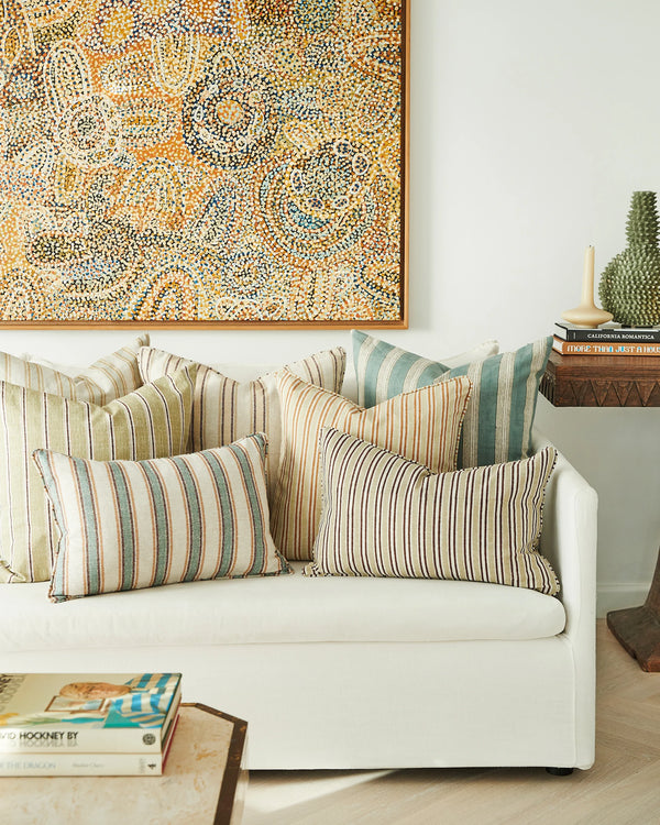 Alacha Amaro Linen Cushion, 20" x 20"