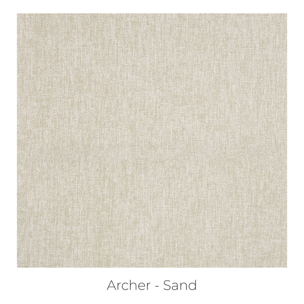 Carson LAF Chaise Sectional, Archer Sand Performance Fabric/Mink, 117"W x 68"D