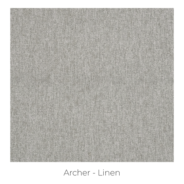 Carson LAF Chaise Sectional, Archer Linen Performance Fabric/Mink, 117"W x 68"D