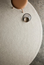 Braid Round Rug, Chalk