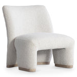 Scout Fabric Chair, White/Cream Boucle