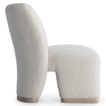Scout Fabric Chair, White/Cream Boucle
