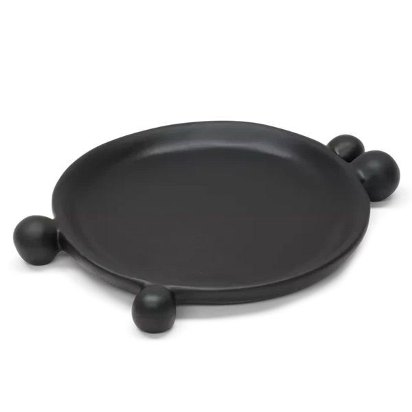 Bubble Platter, Black