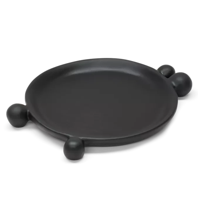 Bubble Platter, Black