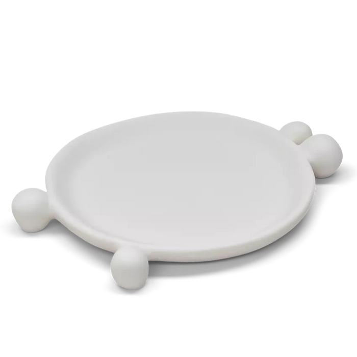 Bubble Platter, White