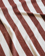 Plage Towel, Brown Stripe