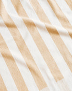 Plage Towel, Tan Stripe