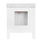Blanche Bath Vanity, White, 30.5"W x 34.875"H x 21.625"D