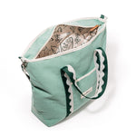 Cooler Tote Bag, Riviera Green