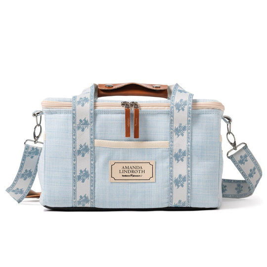The Premium Cooler Bag x Amanda Lindroth - Jaipur Blue