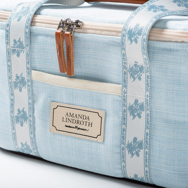 The Premium Cooler Bag x Amanda Lindroth - Jaipur Blue