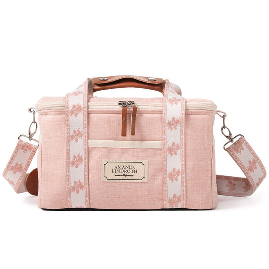 The Premium Cooler Bag x Amanda Lindroth - Jaipur Pink