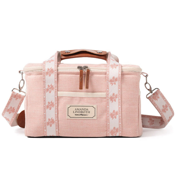 The Premium Cooler Bag x Amanda Lindroth - Jaipur Pink