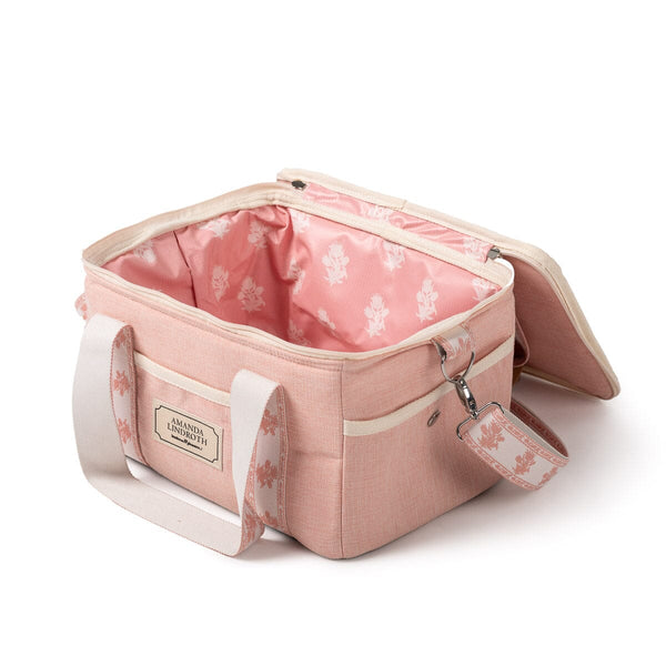The Premium Cooler Bag x Amanda Lindroth - Jaipur Pink