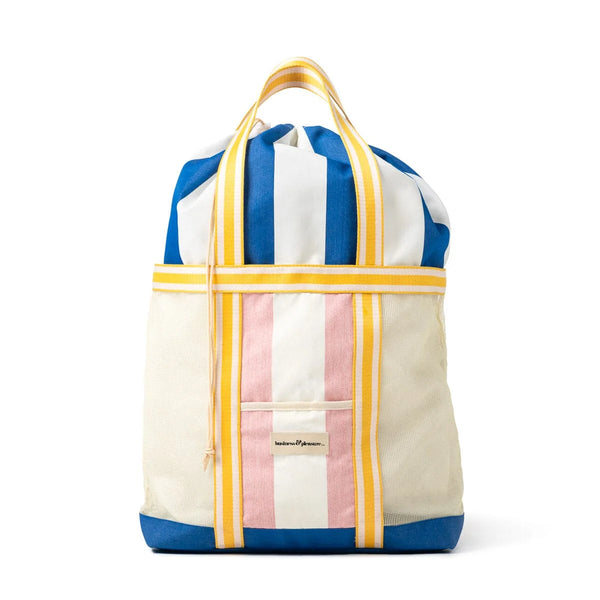 The Mesh Beach Bag - Crew Stripe Multi