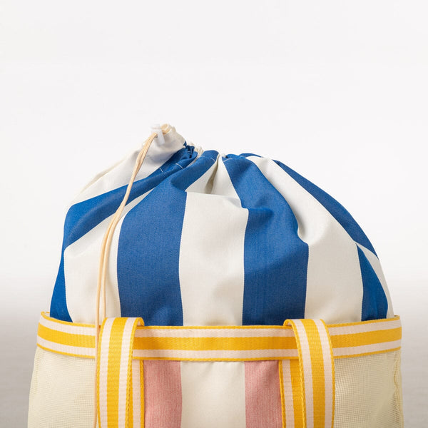 The Mesh Beach Bag - Crew Stripe Multi