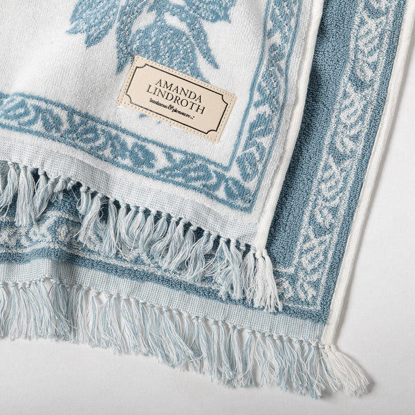 The Beach Towel x Amanda Lindroth - Jaipur Blue