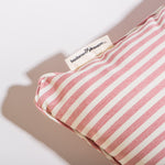 The Rectangle Throw Pillow - Lauren's Pink Stripe, 15" x 27.5"