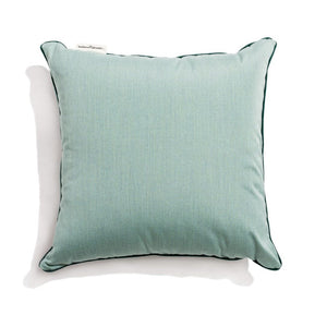 The Small Square Indoor / Outdoor Pillow, 18" x 18", Riviera Green