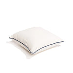 The Small Square Indoor / Outdoor Pillow, 18" x 18", Riviera White