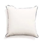 The Small Square Indoor / Outdoor Pillow, 18" x 18", Riviera White