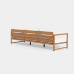 Breeze XL 3-Seat Sofa Teak, Canvas Natural