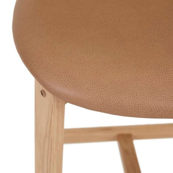 Pinta Counter Stool, Alabama Pecan Leather